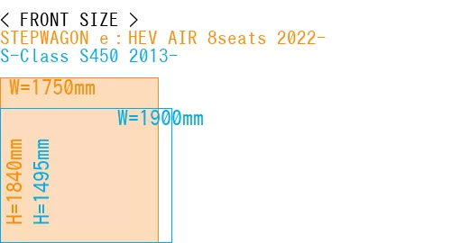 #STEPWAGON e：HEV AIR 8seats 2022- + S-Class S450 2013-